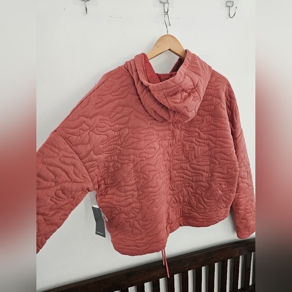 GapFit Quilted Hoodie - Large NWT - Picture 5 of 6